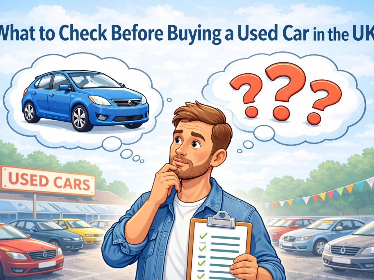 What to Check Before Buying a Used Car in the UK